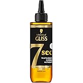 Schwarzkopf Gliss 7 Sec Trattamento Express Nutriente 200ml, Trattamento capelli con HAPTIQ System e Olio di Marula, Prodotti