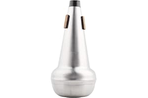 CAIQINLEN Posaunen-Schalldämpfer, Posaunenzubehör, starkes Silber, hervorragender Effekt für Musikübungen