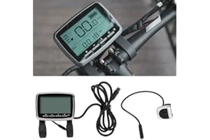 Enerpower Ecran VLCD5 pour moteur central Tongsheng TSDZ2 (système 8 broches) pour pédale de gaz (Throttle)