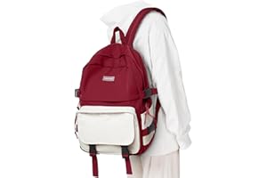 HYC00 Mochilas Escolares Adolescentes Mujer Mochila escolar Ligera Mochila Universitaria Colegio Mochila Portatil 14 Pulgadas,Casual Bolsa de Escuela Mochila Instituto Niña Backpack Mochila Viaje