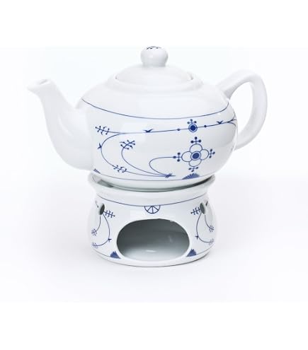 Lot De 3 Cuillères à œufs Wilhahn - Porcelaine Bleu Indien - Pour œufs à La Coque