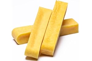 DILECTI Ossi di formaggio dell'Himalaya - Masticatori naturali e di lunga durata per cani di taglia grande a base di latte, confezione da 3 pezzi