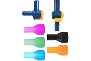 SEABABOO 7pcs Silicone Bite Valve Poche Hydratation Portable Poche A Eau RéServoir d'eau De Sport Reservoir La RandonnéE Camping Sac d'eau Buse Tuyau Valve De Morsure pour Ouvrir Et Fermer La Valve