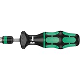 Wera 05074701001 Adjustable Torque Screwdrivers with Quick-Change Bit Holder, 1/4", 1.2-3 Nm