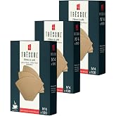 Trescol Kahve Filtresi 4 Numara (B&uuml;y&uuml;k Boy) Naturel Kağıt 3X100 300'l&uuml; Paket
