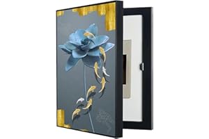 WBBML Pintura Decorativa Caja de Contadores Creativo Tapa Caja Electrica Pintura Tapa Contador Luz Decorativa Aplicable A Muchas Escenas(A,50x60cm)