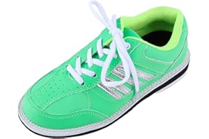 JiuQing Women's Bowling Shoes Breathable Sliding Sole Indoor Training Shoes