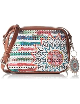 Desigual Damen BOLS_CHARLOTTE NEW MARINE Umhängetasche Beige (1001)