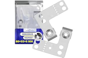 2 Pièces Supports de Montage pour Lave Vaisselle à Gauche et à Droite avec le Code Original 622622 00622622 pour Bosch pour Balay pour Siemens pour Constructa pour Neff - MONTERAL