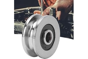 FOXCUP Chacerls Rodamiento de bolas, 10 unidades, rodamientos de bolas de ranura V1804, 4 x 18 x 8 mm, rodamiento de rodillos de vía con ranura en V, rodamiento de guía