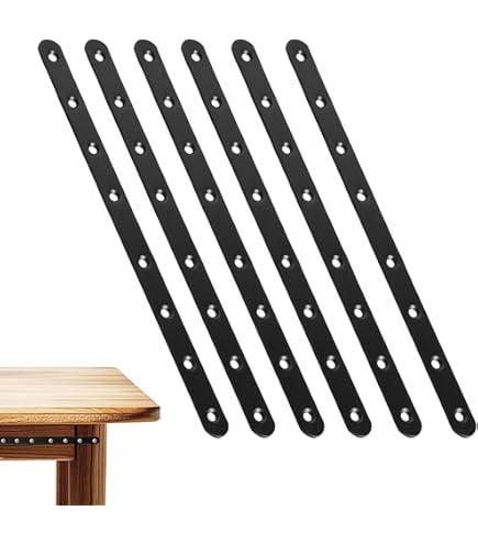 FYting Flachverbinder 8 Stück 110x19mm - Edelstahl Für Möbelreparatur