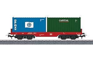 Märklin Start up-Carrito portacontenedores, Color Escala h0. (44700)
