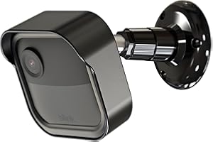 TIZOMI Blink Outdoor Camera Halterung, 360° Verstellbare Wandhalterung mit Schutzhülle für Blink Outdoor Kamera und Blink Indoor Sicherheitskamera System (Schwarz, 1 Stück)
