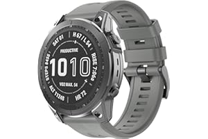 ‎ISABAKE ISABAKE Pasek do zegarka Garmin Fenix 7X, Fenix 6X/6X Pro, Fenix 5X/5X Plus, Fenix 3/3 HR, Descent MK, D2 Delta PX, D2 Charlie, pasek QuickFit 26mm