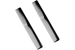SPETNGSAKE 2 Stücke Kamm Männer,Multifunktionaler Haarkamm Männer,Styling Herren Friseur Haar Kamm,Hair Comb Antistatischer,Breiter und Feine Zahnung Haarkämme für Haus Salon Haarstyling Pflege