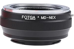 Hersmay Objektiv Adapter für Minolta MD Objektiv auf E-Mount Für Sony NEX-7 6 A7 A9 A7RIII A7RSIII A7R II A6500 A6300 NEX7 NEX6 NEX5 NEX-3 NEX-7K 5C Adapterring