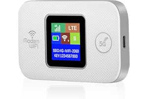 MAKDLY 4G Wifi Travel Router,Portable Wifi Router for Travel,Mobile wifi with SIM Card Slot,150Mbps Speed Pocket 4G Internet Hotspot Up To 10 Users for Travel Phone Computer Laptop