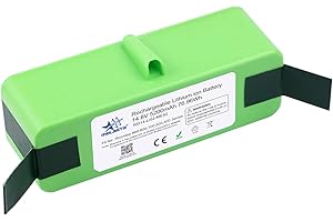 MELASTA 14.8V 5200mAh Li-ION Aspirateur Batterie de Remplacement pour iRobot Roomba 900 Series 960 961 964 965 966 970 980 985 89X 696X 68X【Ne Convient Pas à la série 500 600 700 800】