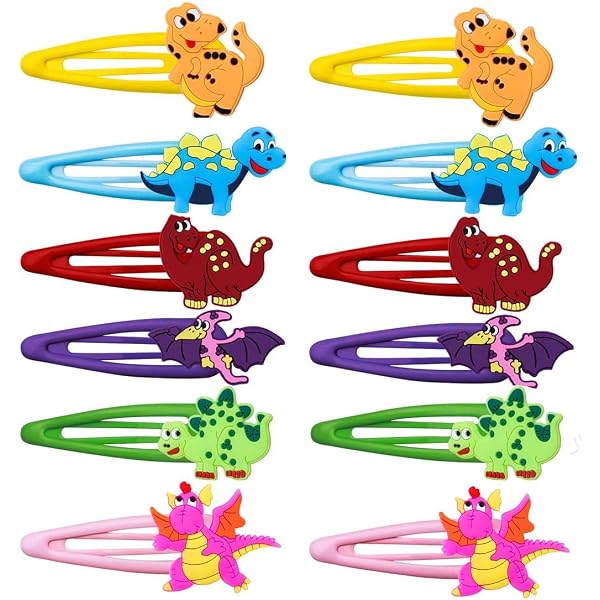 100 Mini-Haarspangen Für Mädchen - Bunte Cartoon-Klammern Für Babys & Kinder