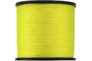 SXLSZ Geflochtene Angelschnur 8Fach,Stränge Super Strong 500M PE Starke Geflochtene Schnüre Fisch Linien,Karpfen Zubehör Angelschnur Geflochten,Gelb,0.5mm