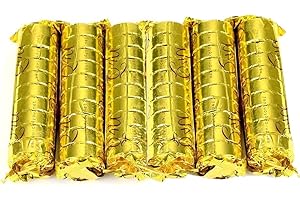 BMLIMITED BML Coal Charcoal 6 x Discs Quick Lighting Self Igniting Long-Lasting Burn Fast & Clean Light-Up Charcoal for Outdoor Cooking BBQ Grilling