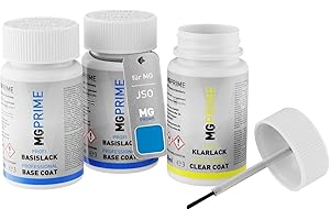 MG PRIME Kit di vernice per ritocchi per MG JSO Sheng Mo Li Ci Lan Metallic/Battersea Blue di base di vernice da 50 ml per flaconcino
