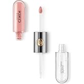 Kiko Milano Ruj - Unlımıted Double Touch - 101 Soft Rose - Uzun S&uuml;re Kalıcı Parlak/Mat Likit Lipstick
