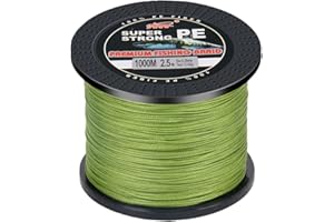 L SERVER Hilo Trenzado Pesca 1000m 4 Hilo de Pescar Trenzado PE Anti-mordida Mar Línea de Pesca Señuelos Pesca Línea 4.8-45kg