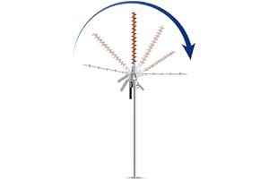 WILD BADGER POWER Sunseeker Heckenscheren-Aufsatz, universal, 40,6 cm, Dual-Action-Gelenk, Robustes Stahlmaterial, 12 Winkelpositionen, gasbetrieben, Grau/Schwarz