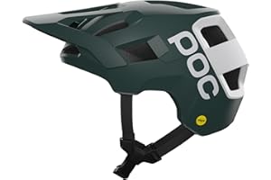 POC Kortal Race MIPS Casco de Bicicleta - Protección maximizada y excelente ventilación para entusiastas exigentes del Trail y Enduro, con tecnología MIPS, Reflector RECCO