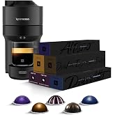 De'Longhi Nespresso Vertuo Pop ENV90.B, Macchina Caffè a Capsule con Tecnologia Centrifusion, 4 Formati in Tazza, INCLUSE 60 
