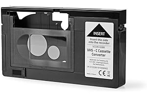 KÖNIG HQ VHS-C Adapter(Achtung - Nicht geeignet für Video8, Hi8, DV etc.) nur für VHS-Capter