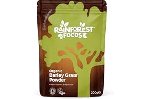 Rainforest Foods Organic NZ Barley Grass Powder 200g