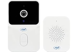 PNI Timbre con Video Safe House IDB12, WiFi, visión Nocturna, IP54, batería incorporada, Control con la aplicación Tuya