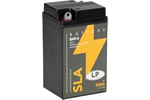 LP BATTERIES LANDPORT Batterie B49-6 6V, 10Ah SLA wartungsfrei kompatibel für BMW R 25/3, R 26 T26, R 50/2, R50, R60 /2, R 60, R 76/3, R 69 S