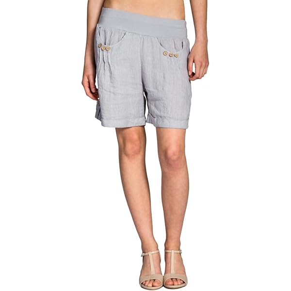 Caspar Damen Chino Shorts BST005 - Baumwolle Mit Elasthan