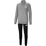 PUMA Clean Sweat Suit Tr Tuta da pista Uomo (Pacco da 1)