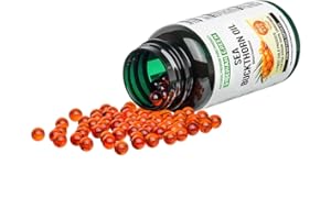 SIBERIAN GREEN Capsules d'huile d'argousier de Sibérie 200 gélules | à partir de baies d'argousier de Sibérie récoltées à l'état sauvage | Huile pressée à froid non raffinée sans gluten sans OGM Premium Omega 7