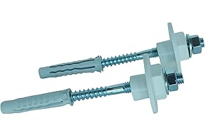 SOMATHERM for You-Set of 2 Washbasin Bracket for Full Wall Outcended Washer 8 x 110 5833-08-11 Grey