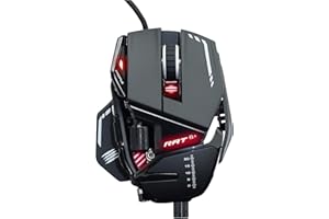 MAD CATZ MadCatz R.A.T. 8+ Optical Gaming Mouse, Black