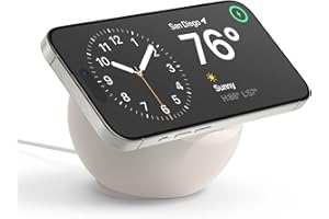 elago MS2 Charging Station Compatible with MagSafe Charger, Premium Stand Compatible with iPhone 16, 15, 14, 13, 12 [Charger Not Included] (Taupe)