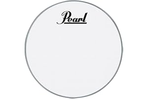Pearl - PTH-22CEQPL Pelle Grancassa Pro Tone, Bianca, 22 Pollici