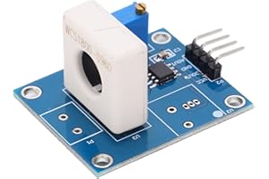 HAPIVIDA Módulo de Sensor de Corriente, 5V WCS1800 35A Sensor de Corriente Hall Precisión Micro Corriente Módulo Transformador Sensor de Corriente Detector de Protección Contra Sobrecorriente de Cortocircuito