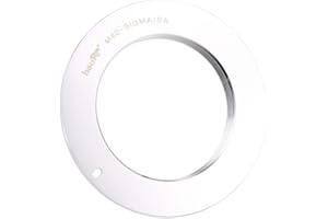 Haoge Manual Lens Mount Adapter for 42mm M42 Mount Lens to Sigma SA Mount Camera Such as SD14, SD15, SD1, SD1 Merrill, SD Quattro, SD Quattro H, SA-300, SA-300N, SA-5, SA-7, SA-9, SA-7N