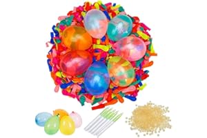 BESTZY Water Balloons Refill Quick & Easy Kit,1000 Pack Water Bomb Balloons Fight Games,Summer Splash Fun for Kids and Adults…