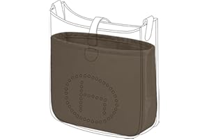 DGAZ Organizador Bolsas de Seda, Bolsos Organizador Ligera para Evelyne TPM/PM/GM/TGM, Bolsa Organizadora de Lujo en Bolsa (Etoupe grey, PM)