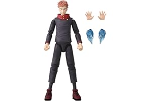 Bandai - Anime Heroes - Jujutsu Kaisen - Figurine articulée Anime Heroes 17 cm - Itadori Yuji - Licence Officielle Jujutsu Kaisen - Figurine d'action Yuji - 36981