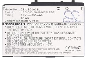 BORNMIO CS-USG003SL Baterías 850mAh Compatible con [Nintendo] DS, DS Lite sustituye C/USG-A-BP-EUR, Compatible con Sam-NDSLRBP, Compatible con USG-001, Compatible con USG-003