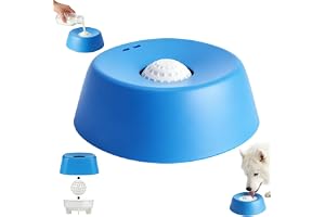 pclapora Schckboll hund långsam matare, interaktiv slickleksak med integrerad rullboll, halkfri slickskål för benbuljong yogh