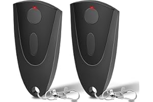 WVOILLTY 434,92 MHz Mando a distancia para portones, 2 unidades, para mando a distancia Novotron 502 MAX43-2 512 MIX43-2, 2 canales